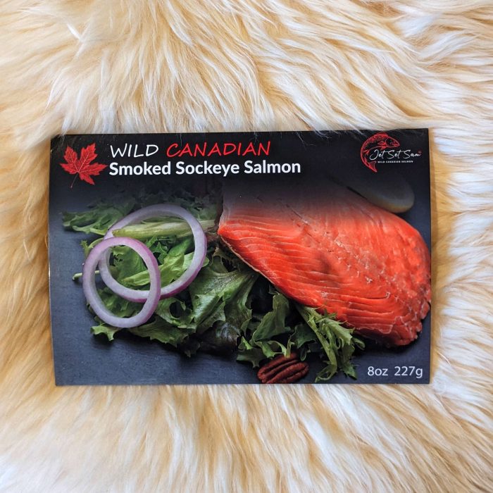 wild smoked sockeye salmon