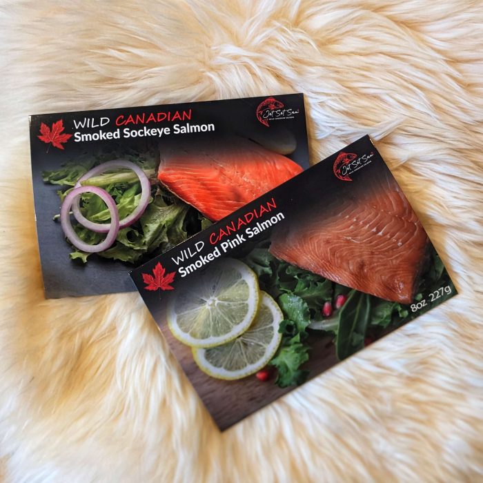 Smoked Sockeye Salmon and Pink Salmon