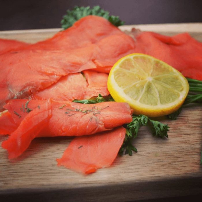 Smoked salmon