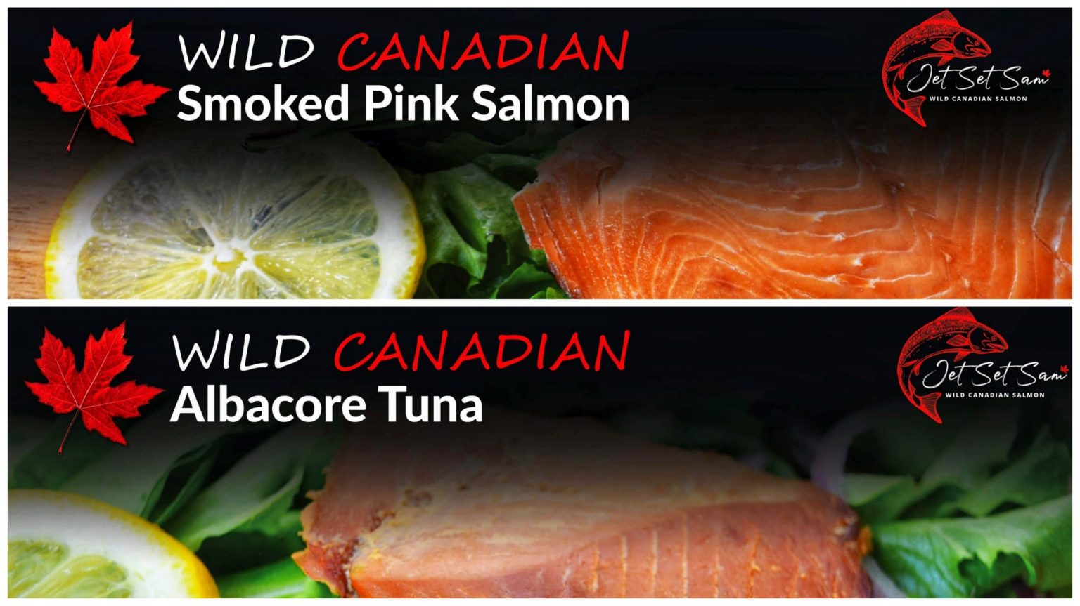 2 Pack Smoked Sockeye & Candied Pink Salmon Smoked Salmon Vancouver