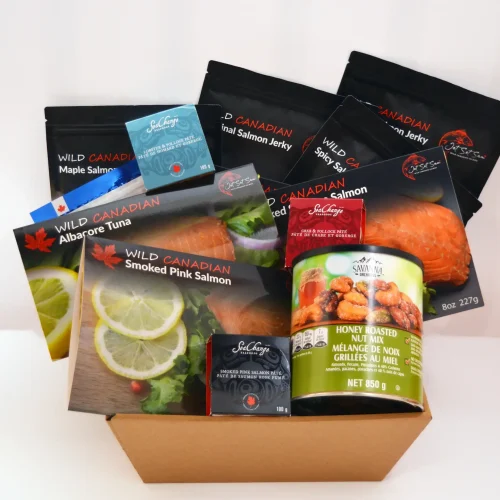 Salmon Jerky Gift Basket