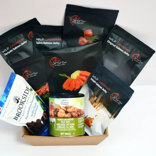 Salmon gift Basket