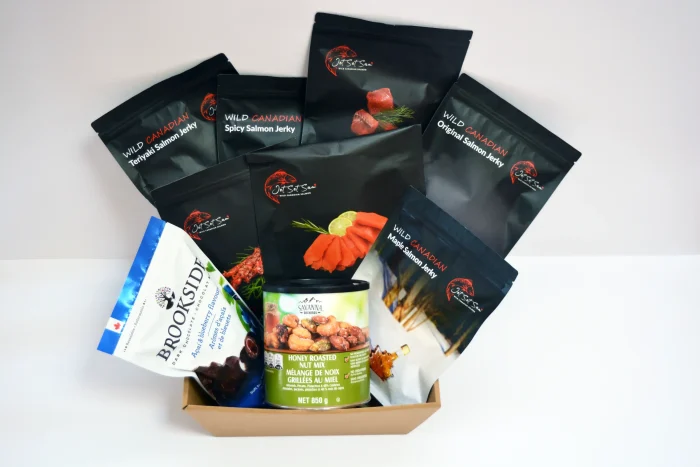 Salmon gift Basket