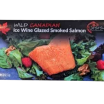 ice wine glazed smoked salmon
